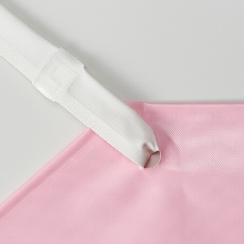 船橋 ウレタンシームレスエプロン 胸 ピンク Lサ