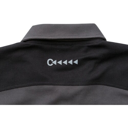 CHUSAN リフレクション半袖ポロクロL