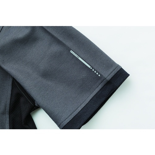 CHUSAN リフレクション半袖ポロクロL