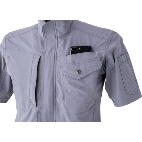 CHUSAN コーデュラ2WAYストレッチ半袖ブル