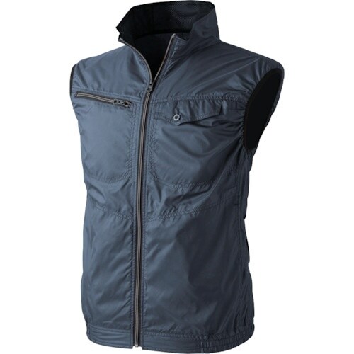 CHUSAN WZ ドットエンボスベスト シルバー