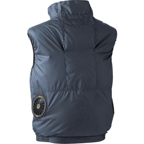 CHUSAN WZ ドットエンボスベスト シルバー