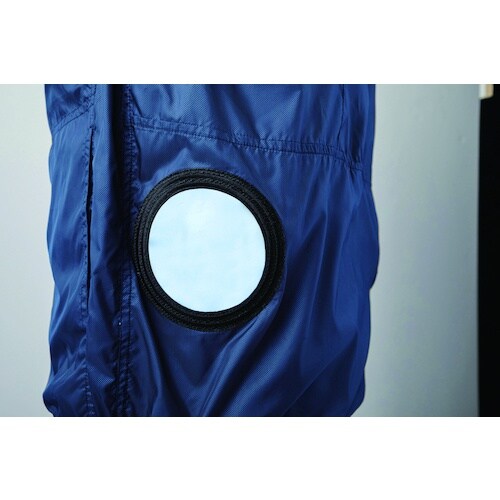 CHUSAN WZ ドットエンボスベスト シルバー