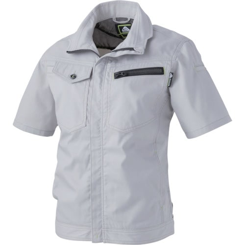 CHUSAN ドビーストレッチT/C メッシュ半袖