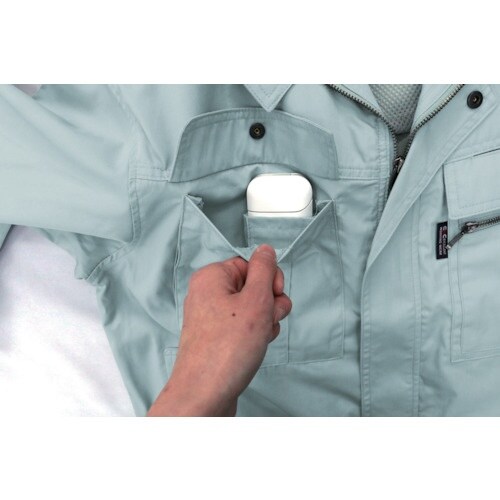 CHUSAN 長袖ブルゾン ベージュ LL