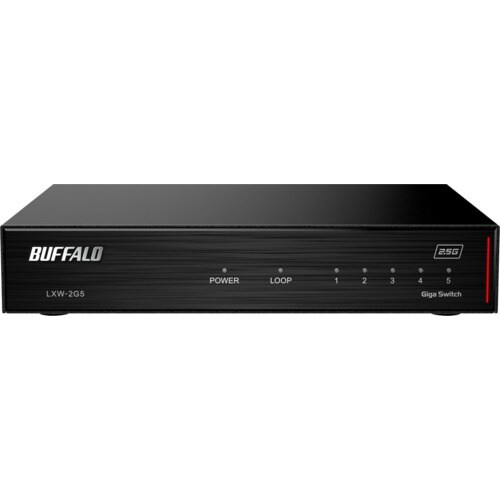BUFFALO 2.5GbE対応 5ポートスイッチ