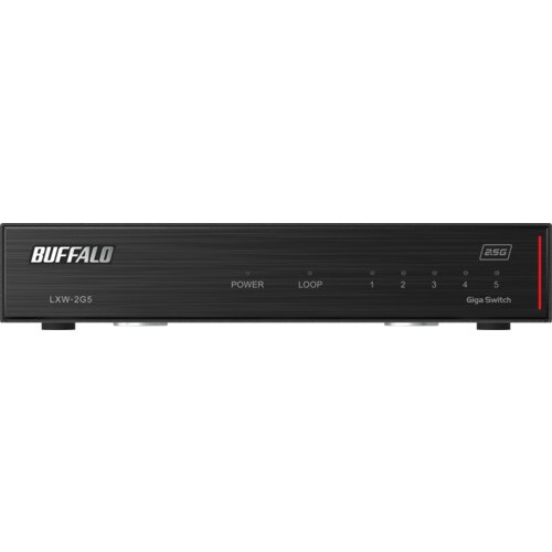BUFFALO 2.5GbE対応 5ポートスイッチ