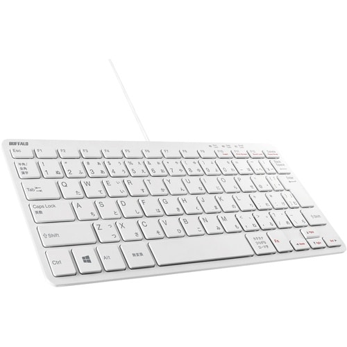 BUFFALO USB接続 有線コンパクトキーボー