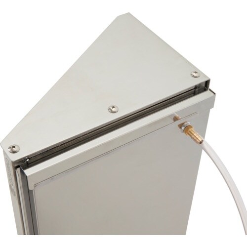 アズマ ステンレス水切トレー付パンチング平棚 塩ビ