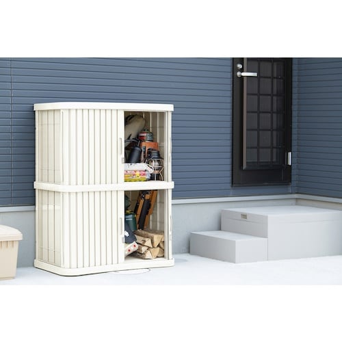 IRIS 290807 ミニロッカー アイボリー