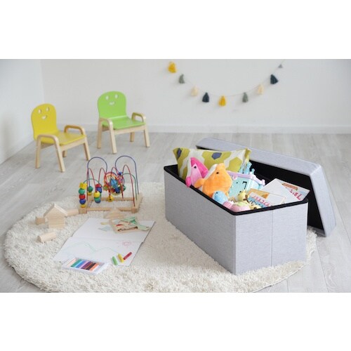 IRIS 529384 折りたたみ収納スツール ワ