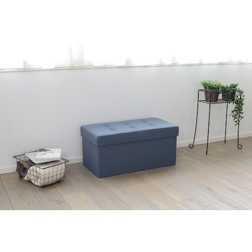 IRIS 529386 折りたたみ収納スツール ワ