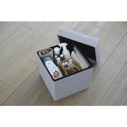 IRIS 529381 折りたたみ収納スツール レ