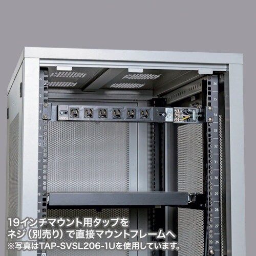 SANWA サーバーラック用コンセントバー1U