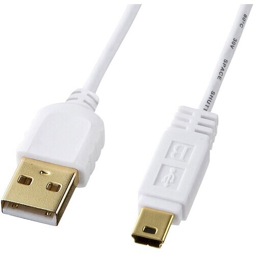 SANWA 極細ミニUSBケーブル