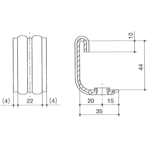 DAIDOHANT LG天井吊金具 (C型鋼) (
