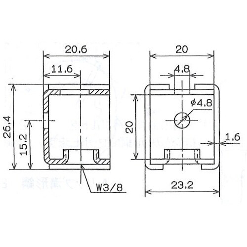 DAIDOHANT ビス止め吊金具 キャラメル (