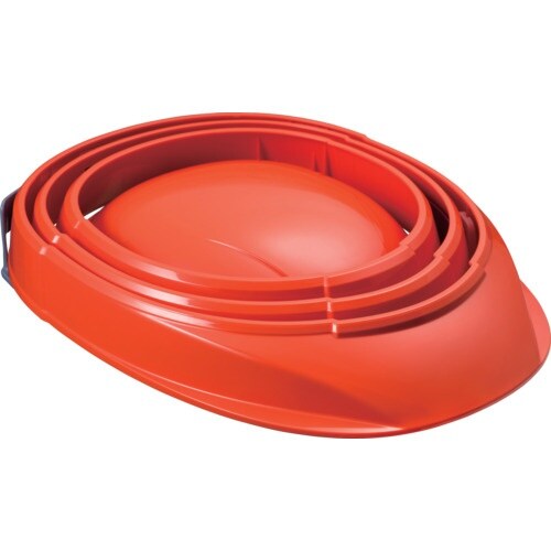 SHOWA 収納ヘルメットオサメット オレンジ