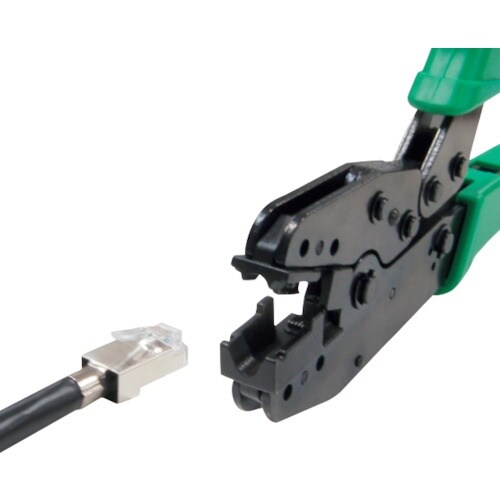 JEFCOM モジュラー圧着工具(クリップ付モジュ