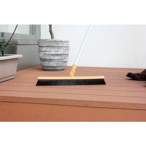 テラモト FF床ホーキα 45イエロー