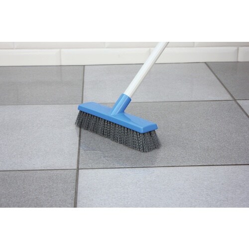 テラモト マルチデッキブラシα 24ブルー