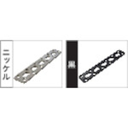 YAHATA 補助金具 黒 K−6