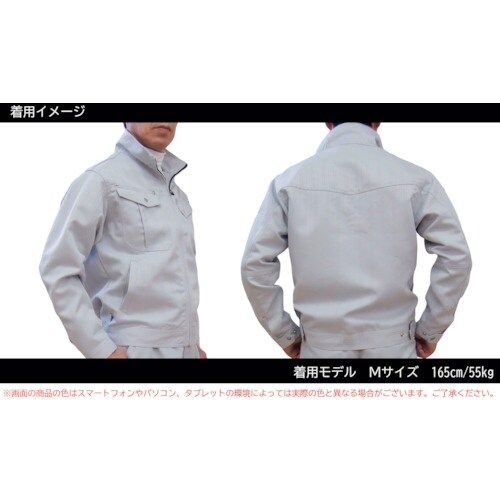 TEAGLES シャドーストライプブルゾン(背裏風