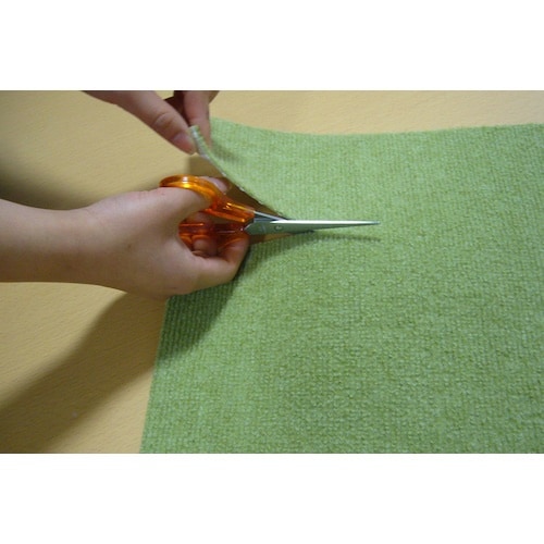 サンコー 撥水タイルマット 8枚入 グリーン