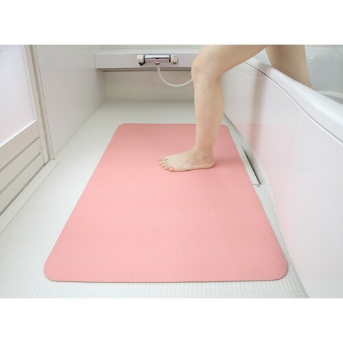 サンコー お風呂洗い場マット ピンク