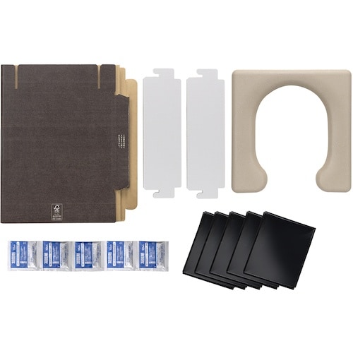 サンコー エコな非常用簡易トイレ アイボリー