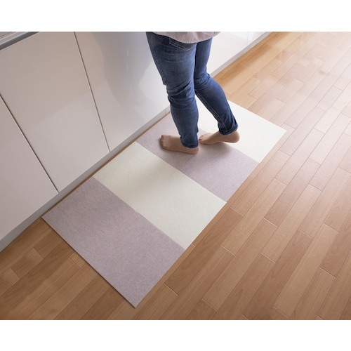 サンコー バリアフリータイルマット 2色組 アイボ