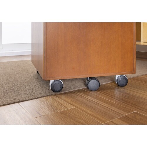 サンコー おくだけデスク足元マット ロング160×