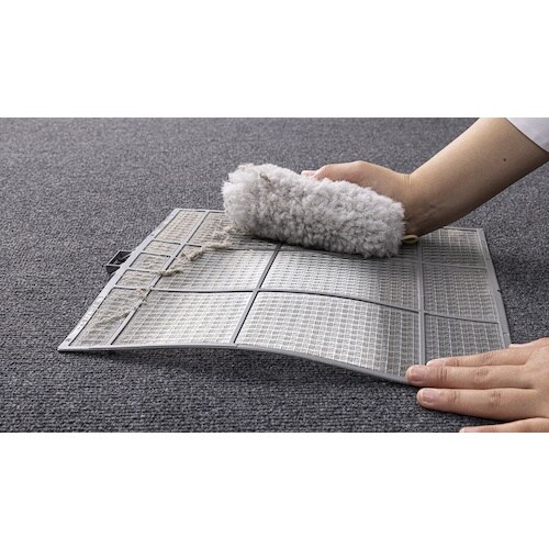 サンコー びっくりエアコンフィルターの汚れ落とし