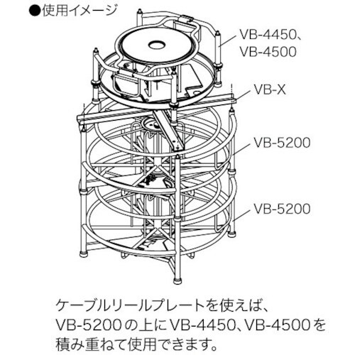 JEFCOM ケーブルリールプレート