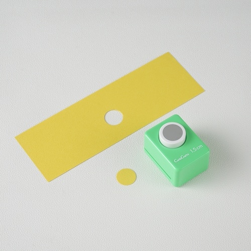 カール スモールサイズクラフトパンチ サークル 1