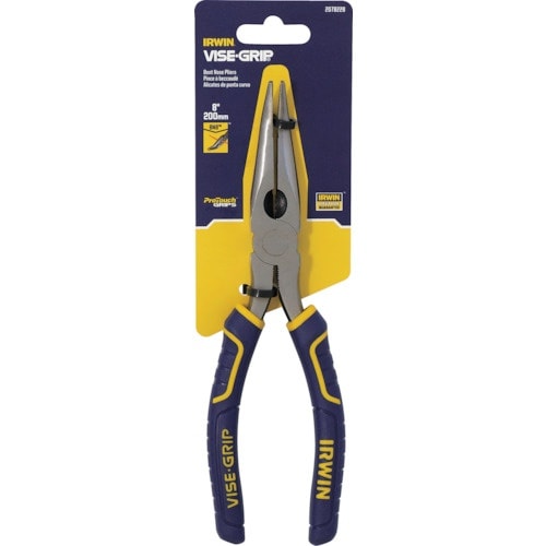 IRWIN 先曲ロングノーズプライヤー 200mm
