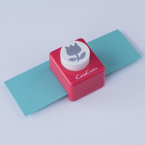 カール ミドルサイズ クラフトパンチ チューリップ