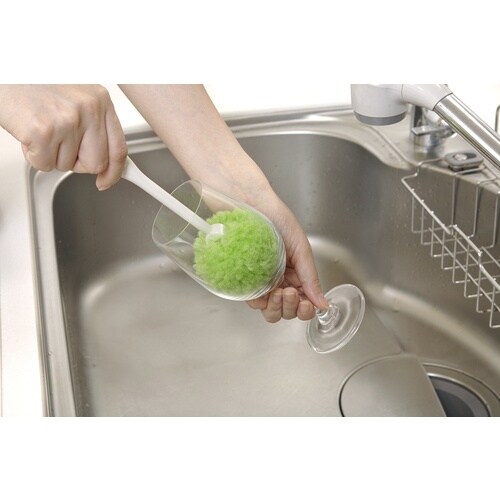 サンコー ピカピカコップ洗い グリーン