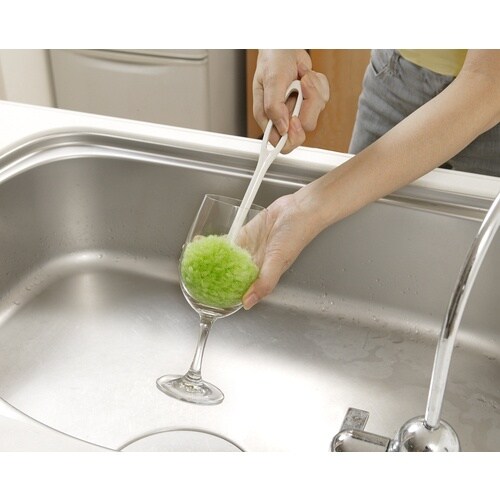 サンコー ピカピカコップ洗い グリーン