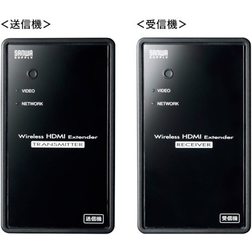 SANWA ワイヤレス分配HDMIエクステンダー(