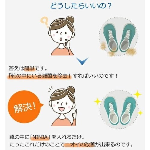 サンユー印刷 ワンダーシェル 靴専用 除菌・消臭