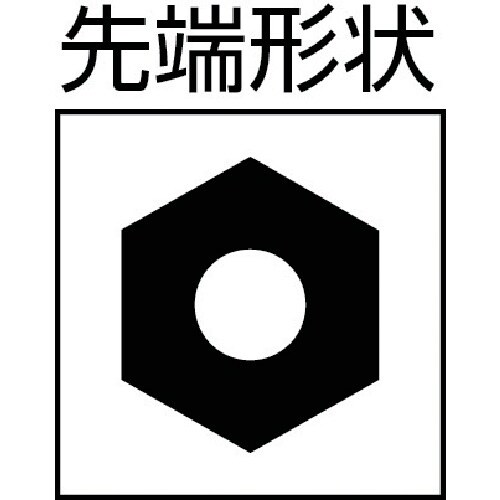 EIGHT 六角棒スパナ 穴付 標準寸法 単品