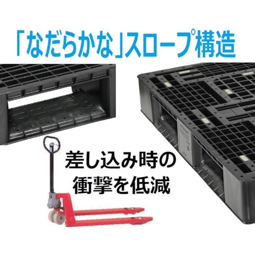 NPC プラスチックパレットFA−1211RR 片
