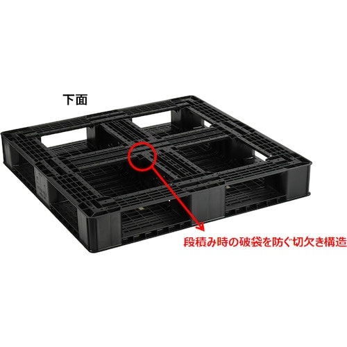 NPC プラスチックパレットFA−1010RR 片