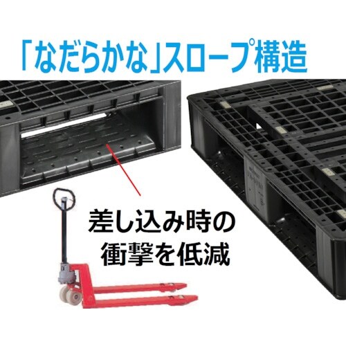 NPC プラスチックパレットFA−1010RR 片