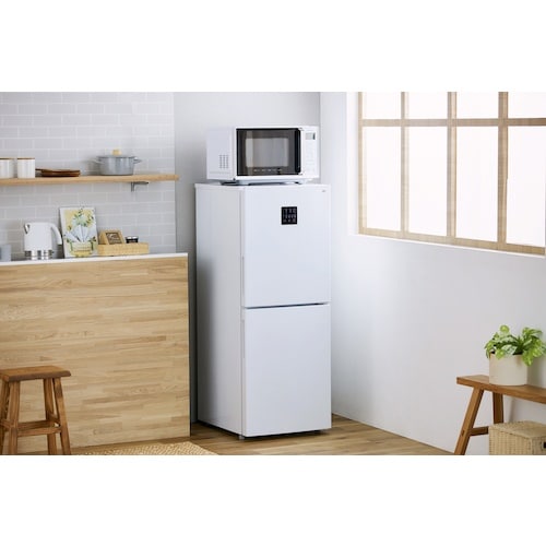 IRIS 102326 冷凍冷蔵庫 153L ホワ