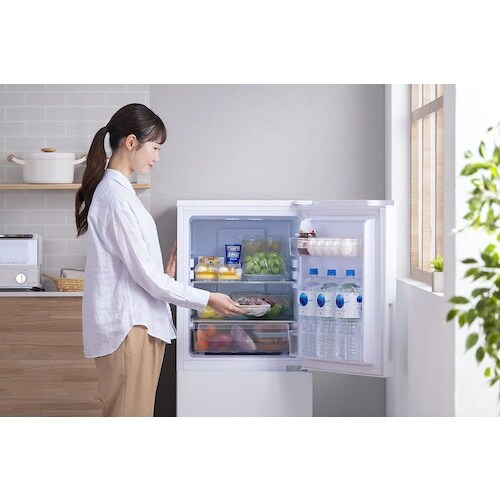 IRIS 102326 冷凍冷蔵庫 153L ホワ