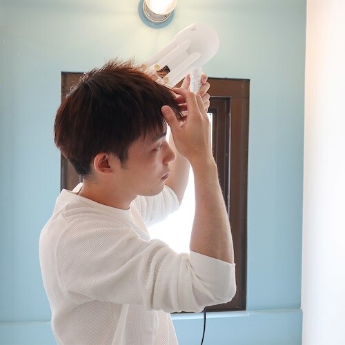 サンコー 頭皮と髪に優しいドライヤー「あせしらーず