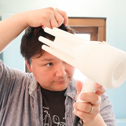 サンコー 頭皮と髪に優しいドライヤー「あせしらーず