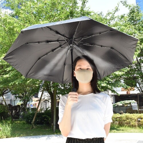 サンコー ふわっとひんやり「折り畳みミストシャワー